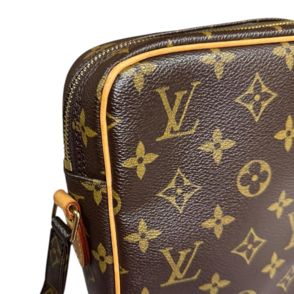 LOUIS VUITTON Authentic Brown Monogram Canvas Shoulder Bag - Picture 12 of 12